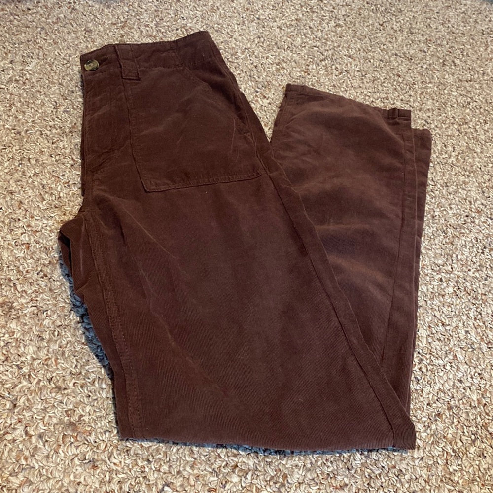 American Eagle Brown Mom Baggy Pants